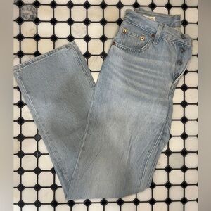 Levi's 90’s cut light wash denim